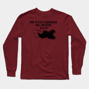 Barbarian Rage Long Sleeve T-Shirt